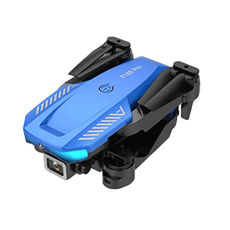 Квадрокоптер ZFR F185 Pro Blue – дрон з 4K і HD камерами, FPV, барометр, уникнення перешкод, до 15 хв в кейсі
