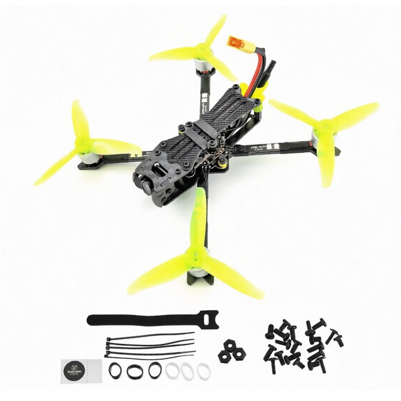 Квадрокоптер DarwinFPV Baby Ape Pro V3 - FPV-дрон для навчання та гонок, безколекторні мотори, дальність до 1300 м, до 7 хвилин польоту