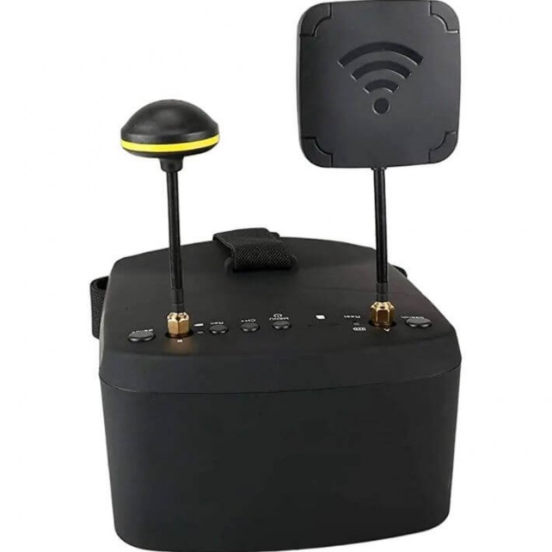 FPV-окуляри EV800D 5.8G Diversity 40CH DVR для квадрокоптерів