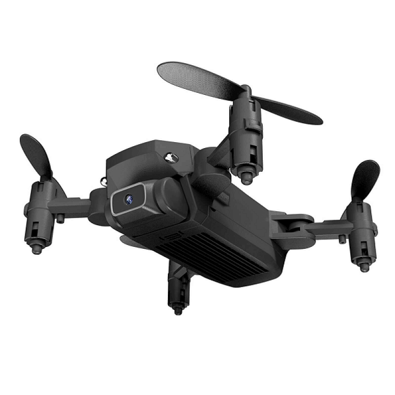 Квадрокоптер LSRC LS-MIN Black - міні-дрон з 4K камерою, FPV, барометр, до 13 хвилин в кейсі