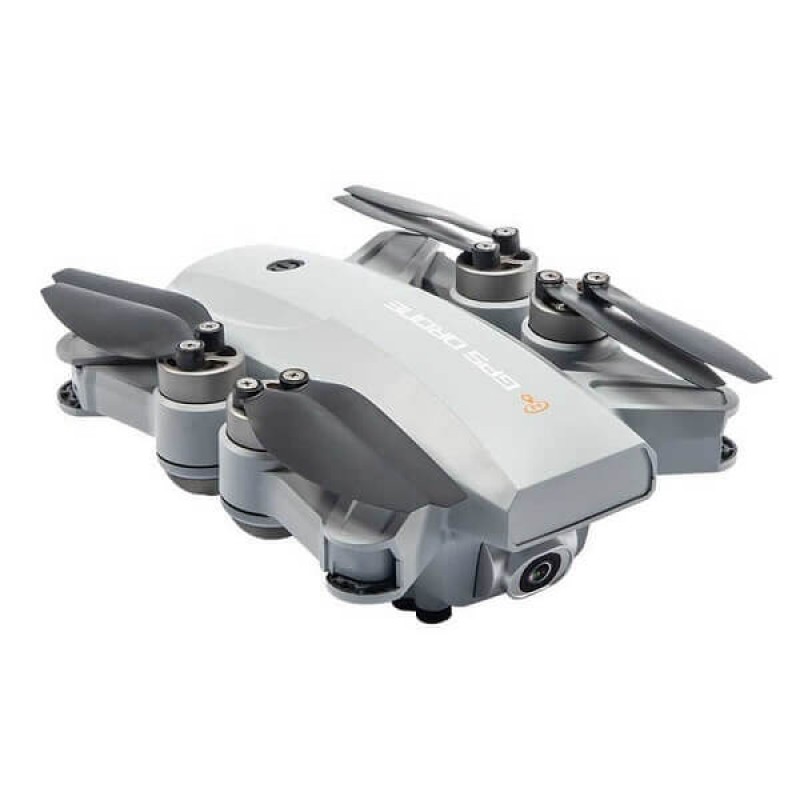 Квадрокоптер JJRC X16 Gray - дрон з 6K і HD камерами, FPV, GPS, БК мотори, до 500м, 25 хвилин в кейсі