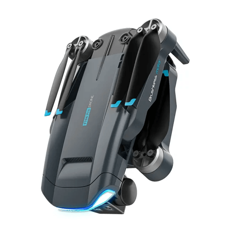 Квадрокоптер ZFR F194 - дрон з 4K і HD камерами, FPV, GPS, БК мотори, до 1000м, 20 хвилин в кейсі + VR окуляри