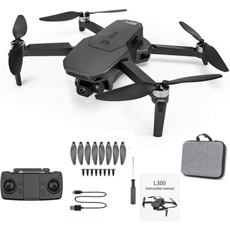 Квадрокоптер LYZRC L300 - дрон з 4K і HD камерами, FPV, GPS, БК мотори, до 1200м, 25 хвилин