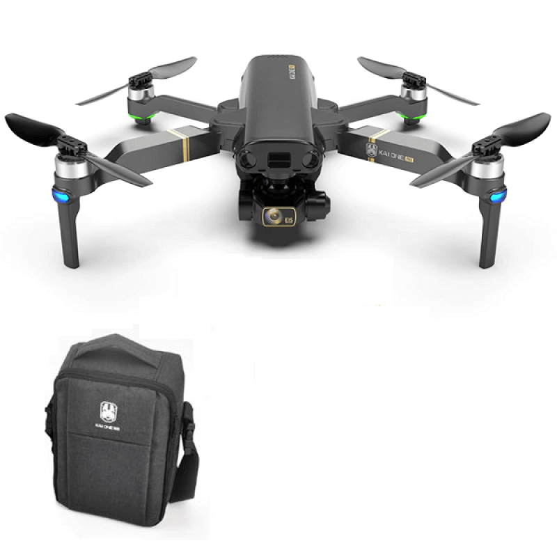 Квадрокоптер Kai One Pro - дрон з 4K і HD камерами, FPV, GPS, БК мотори, до 1200м, 25 хвилин в сумці