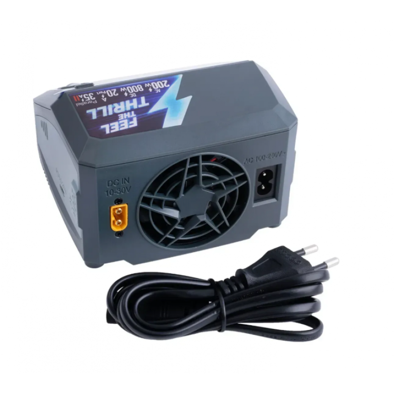 Зарядний пристрій SkyRC D200 Neo LiPo 1-6s 20A 200/800W AC/DC