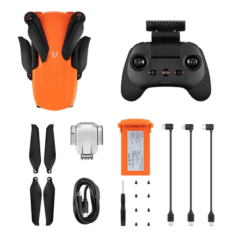 Квадрокоптер Autel Evo Nano Plus Orange (102000738) – дрон з 4K камерою, FPV, GPS, БК мотори, до 16,8 км, 28 хвилин