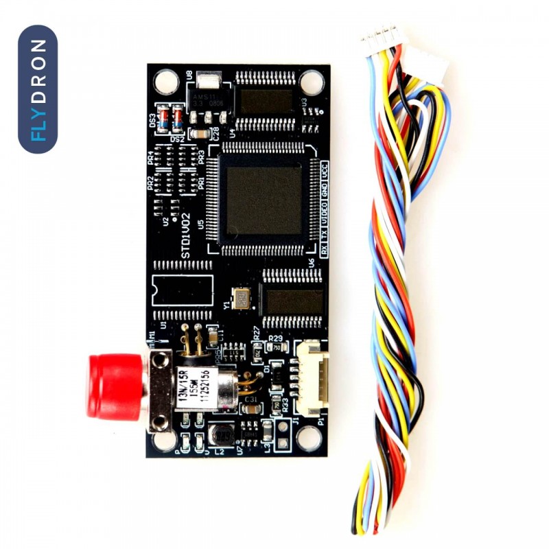 Котушка з оптоволокном для станції керування FPV-дроном, 15 км, 100 x 305 мм, 2,1 кг (Повітряний модуль з оптоволокном для керування FPV-дроном)