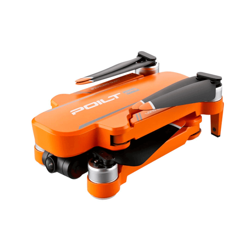 Квадрокоптер JJRC X17 Orange - дрон з 6K і HD камерами, FPV, GPS, БК мотори, до 1000м, 30 хвилин в сумці