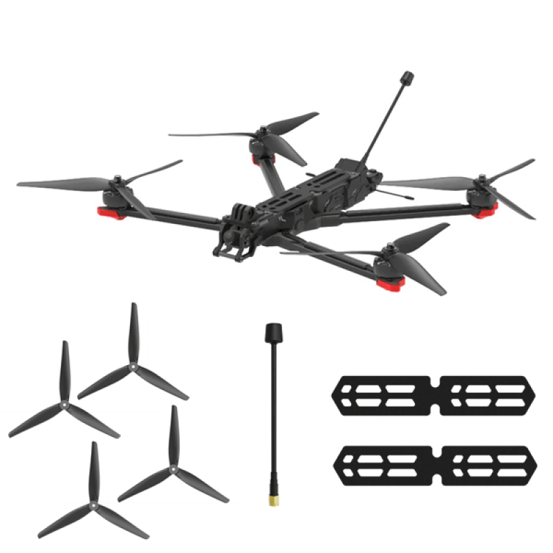 Квадрокоптер iFlight Chimera9 6S 1.6W ELRS 915MHz – 9-дюймовий FPV-дрон з камерою і БК моторами, вантажопідйомність до 2.2 кг, до 33 хв