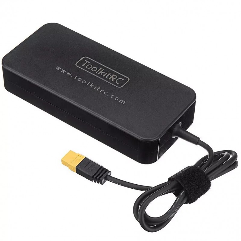 Блок живлення з роз'ємом XT60 ToolkitRC ADP200 200W для зарядних пристроїв FPV Дронів