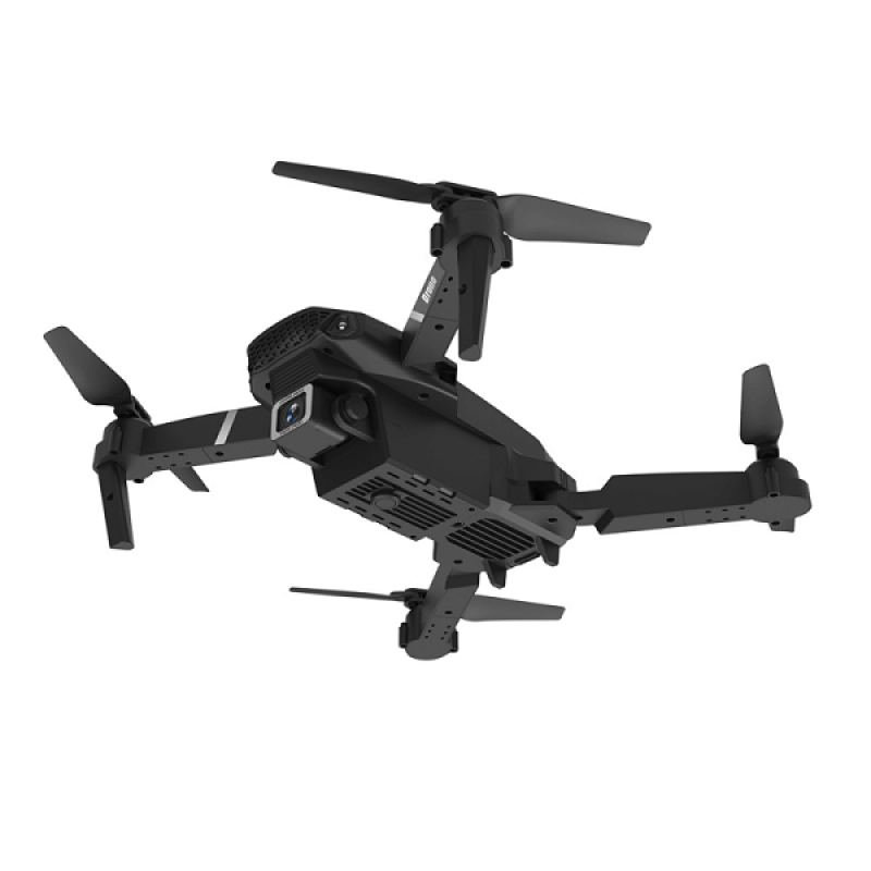 Квадрокоптер RC E88 Pro Plus Black - дрон з 4K і HD камерами, FPV, барометр, до 30 хв (додатковий акумулятор) + злітний майданчик