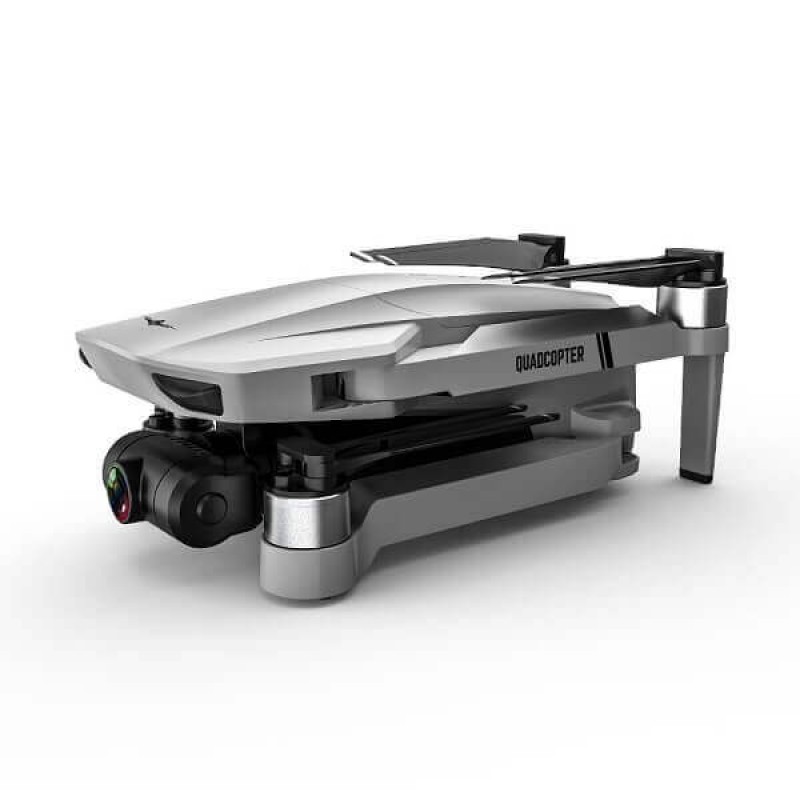 Квадрокоптер Kfplan KF102 Gray - дрон з 4K і HD камерами, EIS, FPV, GPS, БК мотори, до 1200м, 25 хвилин в кейсі