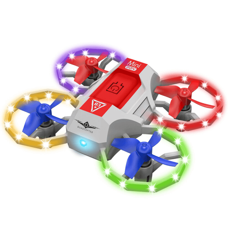 Квадрокоптер Kfplan KF601 Red - міні-дрон з голосовим керуванням, барометр, до 8 хвилин