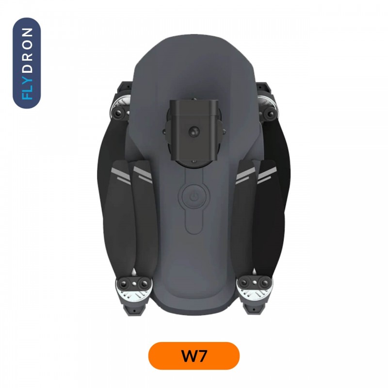 Квадрокоптер W7 дрон з камерою, РК екран з 4K, HD ESC, GPS до 1000 м. 20 хв. польоту