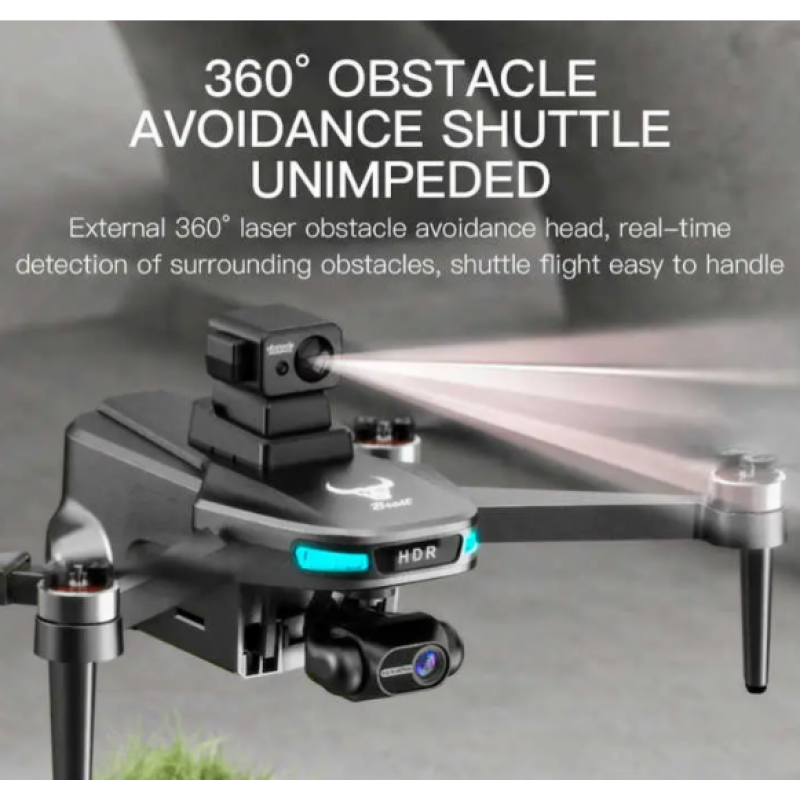 Квадрокоптер SG109 MAX 4K - дрон HD камера, GPS, БК моторы, 3-осевой подвес, 1,2 км, до 25 мин. полета