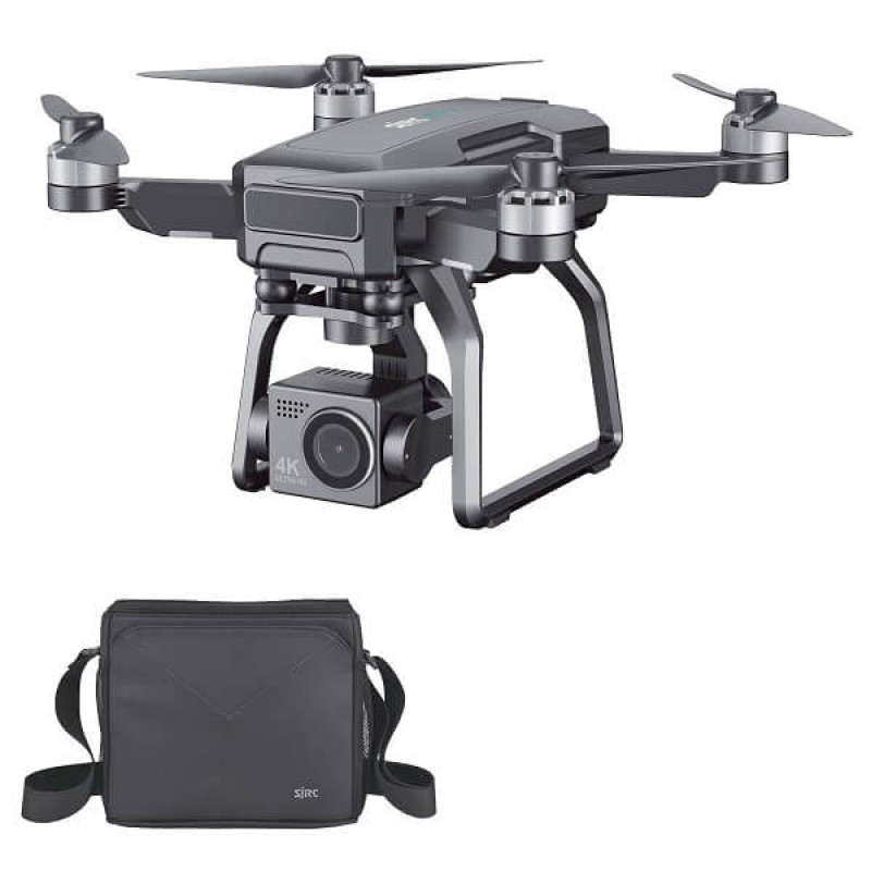 Квадрокоптер SJRC F7 4K Pro – дрон з 4K камерою, EIS, FPV, GPS, БК мотори, до 3000м, 25 хвилин в сумці