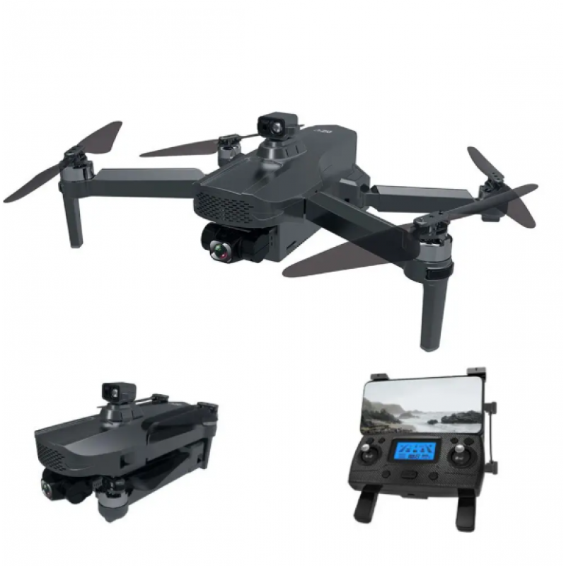 Квадрокоптер LYZRC L109 PRO MAX - дрон із gps, бк мотори, 3-осьовий підвіс, 4k hd камера, дальність до 3 км, до 26 хв. польоту