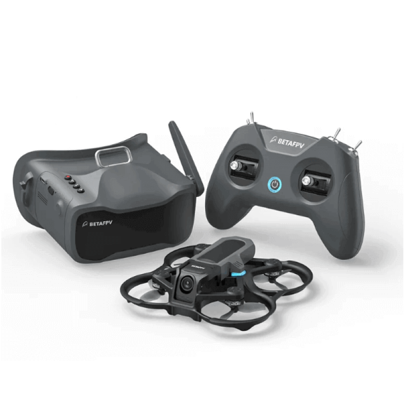 Квадрокоптер BetaFPV Aquila16 FPV Kit – FPV-дрон з камерою, оптичне позиціонування, БК мотори, окуляри в кейсі