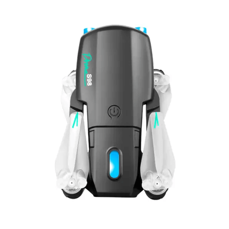 Квадрокоптер YLRC S98 Black - дрон з 4K і HD камерами, FPV, барометр, запобігання перешкодам, до 15хв в кейсі