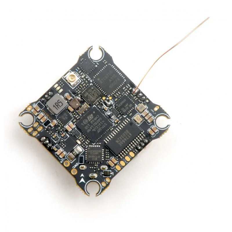 Контролер польоту HappyModel X12 AIO 5-IN-1 ELRS 2.4G – FC з вбудованим 12A ESC і підтримка OPENVTX для 1-2s FPV дронів