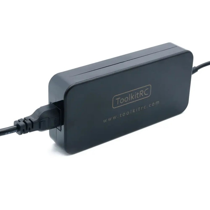 Блок живлення з роз'ємом XT60 ToolkitRC ADP200 200W для зарядних пристроїв FPV Дронів