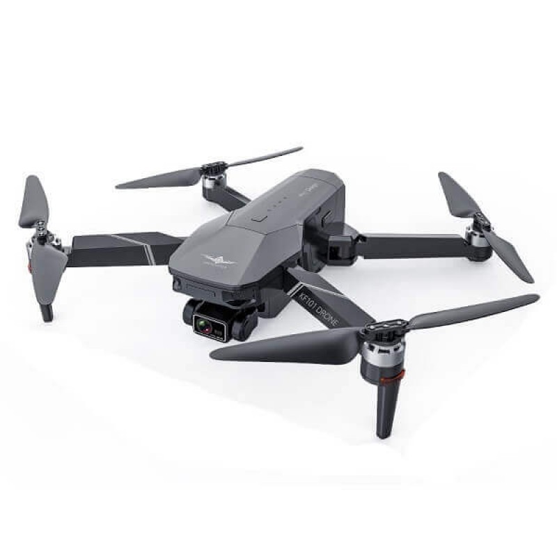 Квадрокоптер Kfplan KF101 Pro - дрон з 4K і HD камерами, EIS, FPV, GPS, БК мотори, до 1200м, 25 хвилин в сумці