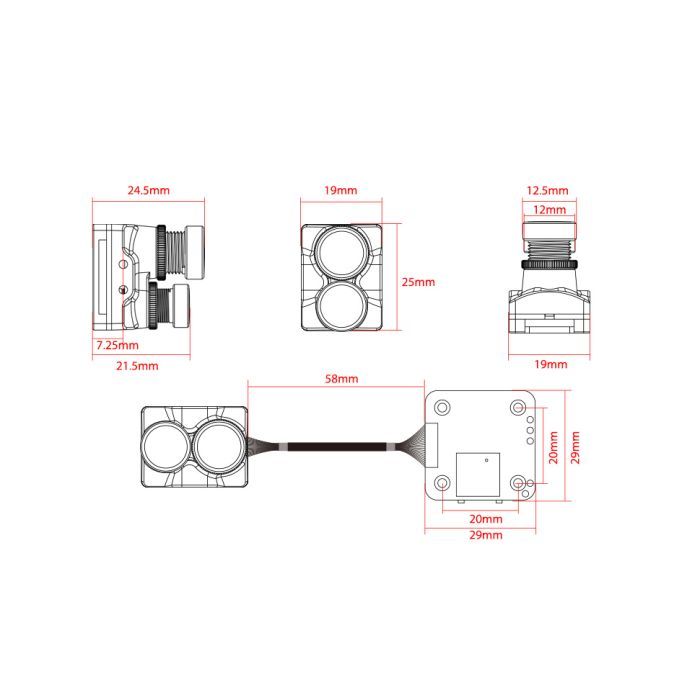 Камера FPV RunCam Hybrid 2 (HP008.0061-2)