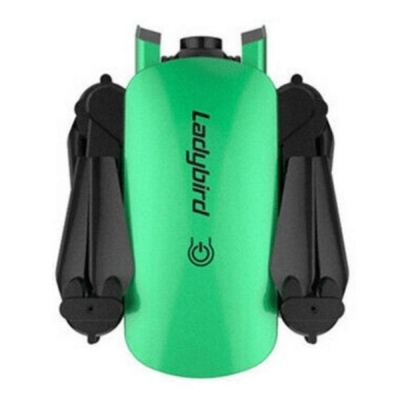 Квадрокоптер Ladybird R8 Green - дрон з 4K і HD камерами, FPV, барометр, до 15 хвилин в кейсі