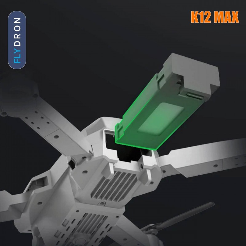 Акумулятор для дрона K12 Max Li-Ion 1800 мА·год 3,7 В – Акумуляторна батарея для квадрокоптерів K12 Max 1800 mAh 3.7V Li-Ion