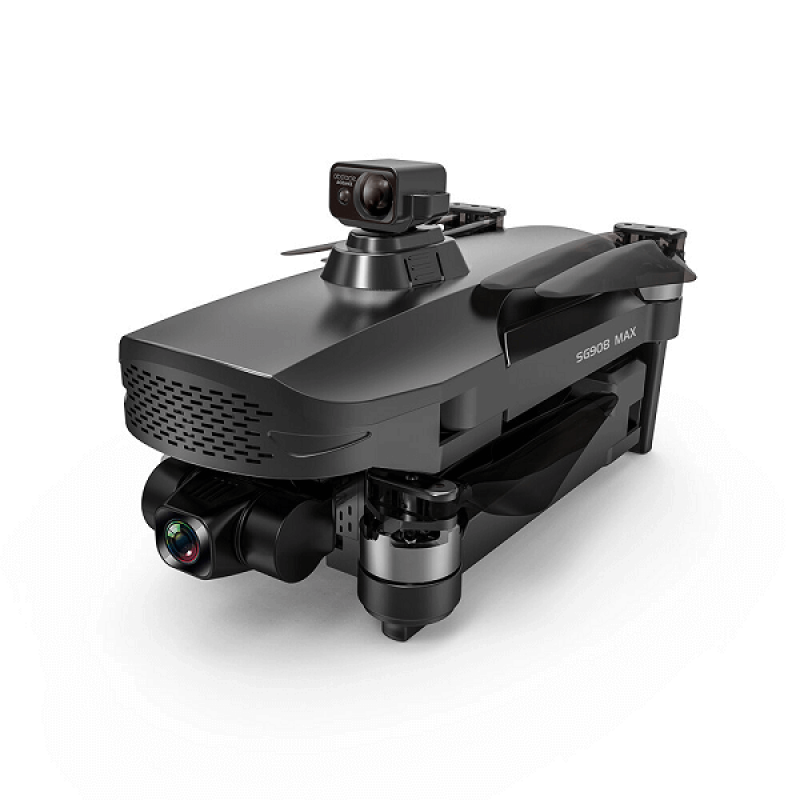 Квадрокоптер ZLRC SG908 Max - дрон з 4K і HD камерами, FPV, GPS, БК мотори, до 3000м, 26 хвилин в сумці