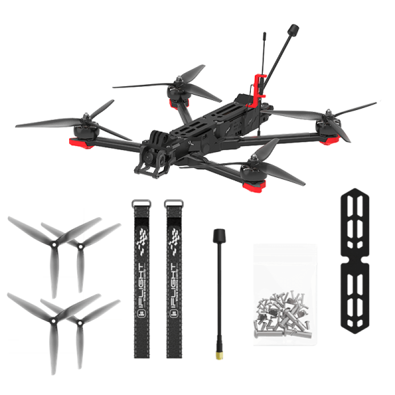 Квадрокоптер iFlight Chimera7 Pro V2 6S 1.6W ELRS 915MHz – 7.5-дюймовий FPV-дрон з камерою і БК моторами, до 30 хв, до 18 км