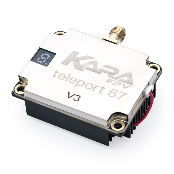 Відеопередавач (VTX) KaraFPV Teleport67 4W 6.1-7.2G V3 (TX6704IV3)