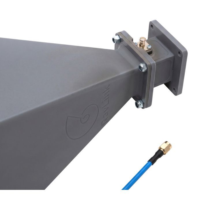 Антена для дрона RavLink Рупор 7.0-8.0 GHz 20 dBi SMA RHCP (RUPOR 7.0-8.0 20DBI)