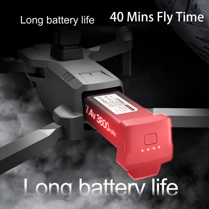 Акумулятор для дрона S155 - Li-Ion 3800 мА · год 7.4 В (до 40 хвилин польоту)