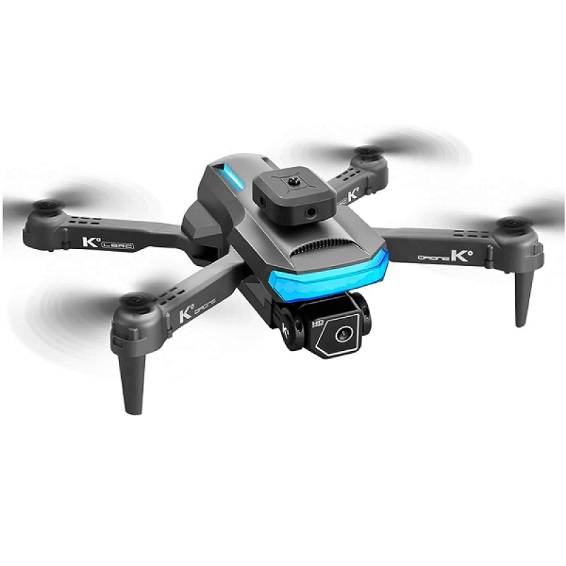 Квадрокоптер LSRC XT5 Black - дрон з 4K і HD камерами, FPV, уникнення перешкод, до 12 хвилин в кейсі