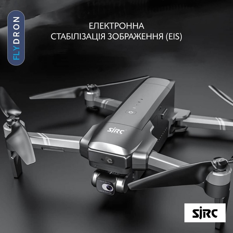 Квадрокоптер SJRC F22 S3 Pro – дрон з 4K камерою, БК мотори, GPS, 5G Wi-Fi, FCC, EIS, 3-осьовий підвіс, Сенсорний екран на пульті 5,5 дюймів, АКБ у комплекті, до 35 хвилин, до 6 км
