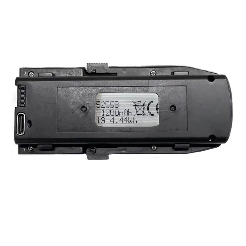 Акумулятор для дрону K200 MAX - Li-Ion 1200 мА·год 3,7 В (до 12 хвилин польоту)