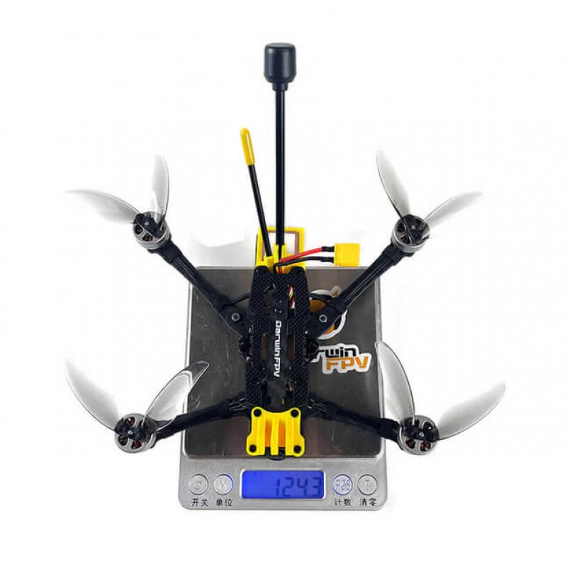 Квадрокоптер DarwinFPV FoldApe4 — FPV-дрон для далеких польотів та подорожей, безколекторні мотори, GPS, до 1500 м, до 30 хвилин польоту