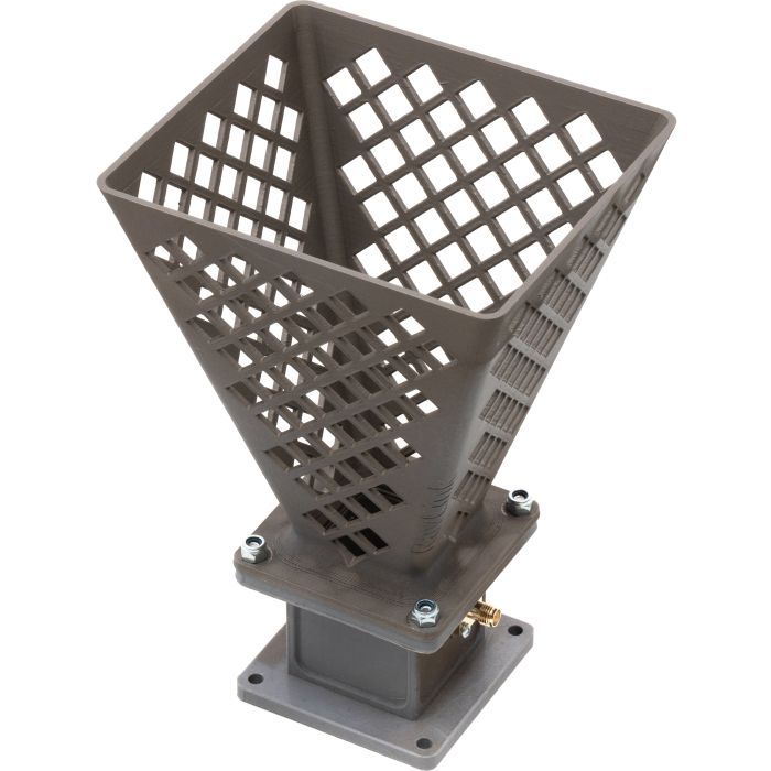 Антена для дрона RavLink Рупор-сітка 5.0-6.6 GHz 14 dBi SMA RHCP (RUPOR 5.0-6.6 14DBI MESH)