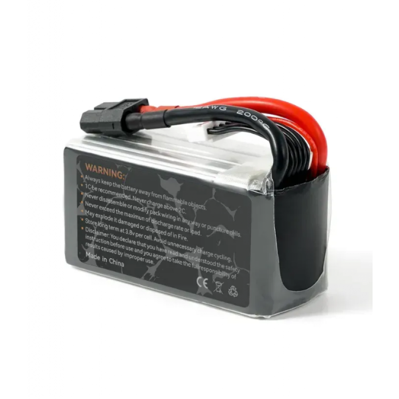 Акумулятор BetaFPV LAVA 6S 1100mAh LiPo – 6s батарея для Cinewoop дронів