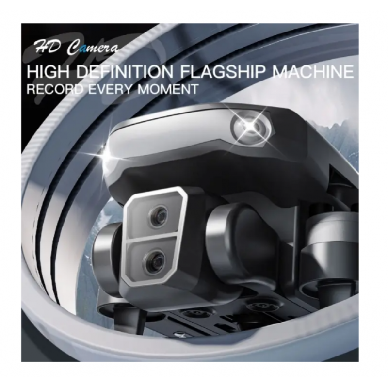 Квадрокоптер SG 101 Max - Безщітковий дрон з 4K камерою, БК, траєкторія польоту, режим headless mode, до 200 м, до 20 хв. польоту