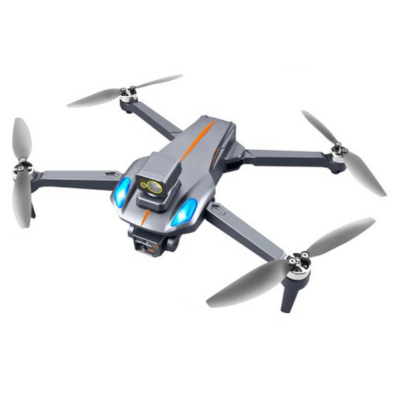 Квадрокоптер XKJ K911 Max − дрон з 4K і HD камерами, GPS, БК мотори, запобігання перешкод, до 1200м, 20 хвилин у кейсі