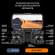 Квадрокоптер K12 Max – дрон з 4K HD камерою, FPV, БК двигуни, АКБ у комплекті, Безголовий режим, Утримання висоти, до 20 хвилин, до 100 м