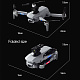 Квадрокоптер 4DRC F8 — дрон з FPV, GPS та уникненням перешкод 360°, до 2000 м, до 25 хвилин у кейсі