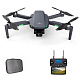 Квадрокоптер Kfplan KF105 - дрон з 4K і HD камерами, FPV, GPS, БК мотори, запобігання перешкод, до 500м, 22 хвилин в кейсі
