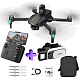Квадрокоптер XMRC M10 Ultra - дрон з 4K і HD камерами, GPS, БК мотори, уникнення перешкод, до 5000м, 30хв в сумці + VR окуляри