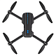 Квадрокоптер RC E99 Max Black - дрон з 4K і HD камерами, FPV, БК мотори, до 20 хвилин в кейсі