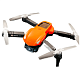 Квадрокоптер RC V10 Orange − дрон з 4K і HD камерами, FPV, уникнення перешкод, барометр, до 20 хв у кейсі