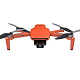 Квадрокоптер ZLRC SG108 S Orange - дрон з 4K і HD камерами, FPV, GPS, БК мотори, до 1000м, 25 хвилин в кейсі + злітний майданчик