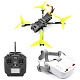 Квадрокоптер DarwinFPV Baby Ape Pro 3" RTF Yellow – FPV-дрон з камерою, БК мотори, окуляри і пульт ДК